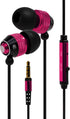 Bastex Universal Earphone/Ear Buds 3.5mm Stereo Headphones in-Ear Tangle Free Cable with Built-in Microphone Earbuds for iPhone iPod iPad Samsung ...