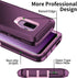 for Galaxy S9 Case, Heavy Duty Shockproof Dust/Drop Proof 3 Layer Full Body Protection Rugged Cover Case for Galaxy S9, Purple/Pink...