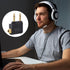 5pcs Airplane Headphone Adapters Golden Plated Dual 3.5mm Male to 3.5mm Female Airplane Headphone Adapter for Audio Jack to Plug Air Plane Flight ...