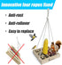 Platform Squirrel & Bird Feeders, Quality Cedar Made Wood Tray Garden Hanging Animal for Yard Outside Decoration Attrcting for Wild Birds...