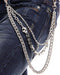 BOMPOW Biker Skull Wallet Chain Punk Men Cool Skull Punk Trouser Long Wallet Key Chain For Bike Jean Gothic Rock...