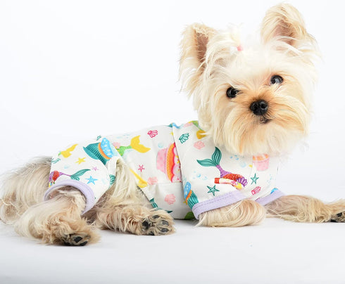 Dog Pajamas for Small Dogs, Chihuahua Pajamas, Puppy Clothes, Extra Small Puppy Pjs, Soft Pet Pajamas,Dog Shirts Chihuahua Yorkie Teacup Cat Cloth...