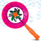 ArtCreativity Windmill Bubble Wand, 15.5 Inch Bubble Blower and Pinwheel Spinner for Kids with Solution in Handle, Outdoor Activity for Summer and...