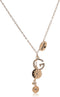 GUESS womens "Basic" Gold Pave G Linear Y-Shaped Necklace, 16" + 2" Extender...