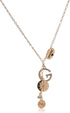 GUESS womens "Basic" Gold Pave G Linear Y-Shaped Necklace, 16" + 2" Extender...