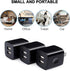 Black USB Wall Adapter, Charging Block, 3Pack Dual Port 2.1A Fast Wall Charger Brick Base Cube USB Plug Outlet Phone Charger Box for iPhone 16e 16...