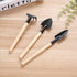3 Pieces Small Gardening Hand Shovel Garden Trowel Transplanter Lightweight Comfortable Ergonomic Handle Gardening Tool Set Potted Plants Handle G...