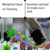 AQUANEAT Aquarium Sponge Filter Breeding Fry Betta Shrimp Nano Fish Tank 4pcs (Small up to 10Gal)...