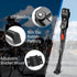 Flexzion Bike Kickstand Bicycle Road Mountain Cycling Rear Mount Side Stand Aluminum Adjustable Alloy Replacement Kickstand for Mountain Bike Fits...