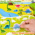 ASTARON Reusable Sticker Book for Toddlers, Space Stickers Road Trip Activities Car Airplane Activities Travel Toys for Kids, Kids Quiet Time Acti...