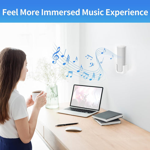 Sturdy Speaker Wall Mount for Sonos Roam 2, Sonos Roam, Roam SL Mount - Space Saving Speaker Mount for Sonos Roam, Roam SL Wall Mount Bracket Easy...