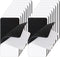 16 Sets 2x4 inch Strips with Adhesive - Heavy Duty Hook and Loop Tape - Strength Backing - Wall Hanging No Perforation - Fabric, Couch, Industrial...