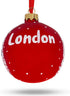 London City, United Kingdom Glass Ball Christmas Ornament 3.25 Inches...