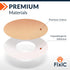 Fixic Freestyle Adhesive Patch 25 PCS – Good for Libre 1, 2, 3 & Plus – Enlite – Guardian – NO Glue in The Center of The Patch – Pre-Cut Back Pape...