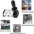 JIUWU 4H210-085 Way Pneumatic Air Hand Lever Operated Valve Solenoid Valve Port 1/4 Inches Manual Control Valves...