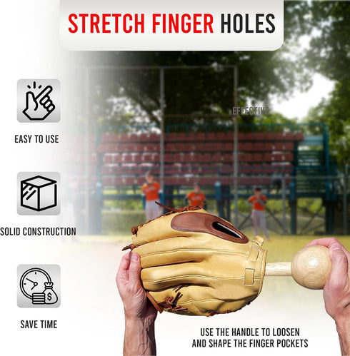Hot Glove Mallet for Glove Break-in and Shaping...