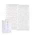 Changing Pad Cover - Cradle Sheet 100% Jersey Cotton 2 Pack for Baby Girl-Dusty Rose and Mauve Pink Stars...