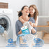 Travel Laundry Detergent Sheets (60 Loads, 30 Sheets) Fresh Linen Scent, Eco Earth Friendly Clean Breeze, Non Toxic People Safe, Washing Travel Su...