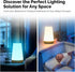 LED Night Light Touch Lamp - Smart Touch Cordless Rechargeable Lamp for Bedroom Night Stand with Remote Control | Portable Night Lights for Adults...