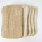 Natural Waist Shape Organic Cellulose Loofah Pad Kitchen Cleaning Dish Loofah Sponge Pad (5, 4.75x3.15)...