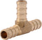 SharkBite 3/8 Inch Crimp Tee, Brass Plumbing Fitting, PEX Pipe, PE-RT, UC360LFA...