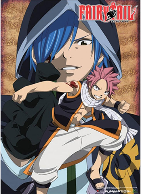 Great Eastern Entertainment Fairy Tail Natsu and Jella Wall Scroll, 33 by 44-Inch...
