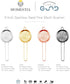 Homestia Fine Mesh Strainer for Kitchen, 304 Stainless Steel Sieve Sifters Cocktail Strainer for Food, Tea, Oil, Noodles, Coffee, Juice, Flour, Fr...