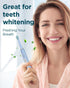 Rtauys M5 Rechargeable Sonic Electric Toothbrush for Adults - Power Electric Toothbrush with 8 Brush Heads, Travel Case, Teeh Whitening.3 Hours Ch...