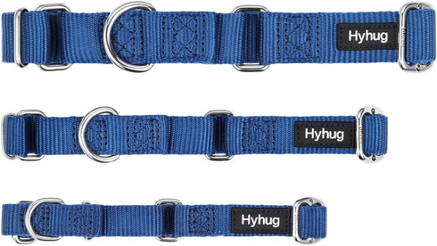 Hyhug Pets Premium Upgraded Heavy Duty Nylon Anti-escape Martingale Collar for Boy and Girl Dogs Comfy and Safe - Professional Training, Daily Use...