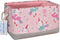 LANGYASHAN Rectangular Storage Bin Collapse Canvas Fabric Cartoon Storage Basket with Handles for Organizing Home Kitchen Boys and Girls Toys Offi...