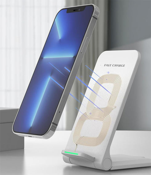 Samsung Wireless Charging Station,15W Fast Wireless Charging Station with Sleep-Friendly Adaptive Light,Compatible with Samsung Galaxy,Google LG,e...