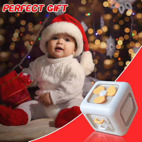 Montessori Toys Activity Busy Cube for Baby Toys 12 18 Months Early Learning Educational Baby Toys for 1 Year Old Boys Girls Christmas Birthday Gi...