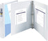 AVE21086 - Avery Economy View 3 Ring Binder, 1.5 Round Rings, 1 White Binder...