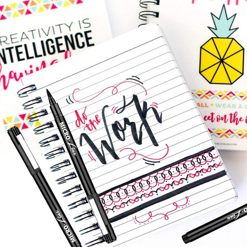 Dyvicl Hand Lettering Pens, Calligraphy Brush Pens Art Markers for Beginners Writing, Sketching, Drawing, Illustration, Scrapbooking, Journaling, ...