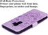 EYZUTAK Mandala Case for Samsung Galaxy S9, Premium Leather Flip Wallet Card Slots Magnetic Stand Protective Cover Ultra Slim Case with Lanyard, E...