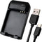 Digital Camera Battery Charger for 3.7V 700mAh NP-6L Rechargeable Lithium Battery (NP-6L Battery Charger)...