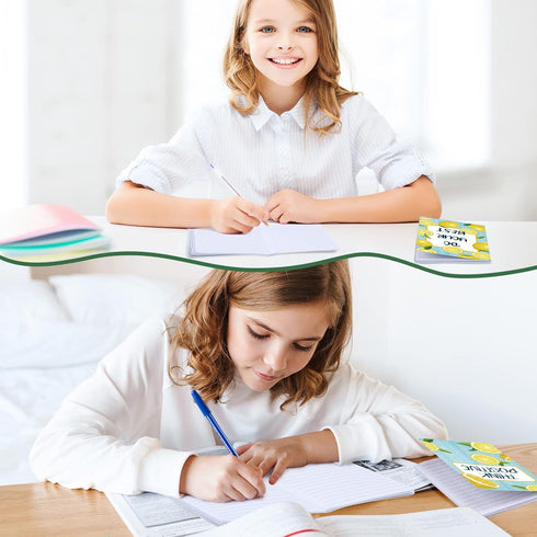 Geyee 36 Pieces Mini Notebooks Lemon Pocket Notepads Inspirational Notepads Small Motivational Journal Notebook Lemon Zest Lesson Planner for Offi...