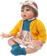 AISITE 18-20 inch Baby Doll Clothes - 4 Piece Dress, Coat, Headband and Socks Set for Reborn Baby Girl (Dolls NOT Included)...