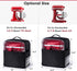 BAGSPRITE Stand Mixer Cover with Appliance Sliders Base Compatible with KitchenAid Mixer-Storage Bag for 6/7/8 Quart with Pockets for Kitchen Aid ...