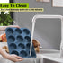 Silicone Muffin Baking Pan & Large Cupcake Tray 12 Cup - Nonstick Cake Molds/Tin, Silicon Bakeware, BPA Free, Dishwasher & Microwave Safe (12 Cup ...