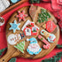 KALAIEN 18Pcs Christmas Cookie Cutters, Holiday Cookie Cutter Sets, Reindeer, Snowflake, Christmas Tree, Gingerbread Man, Santa, Bell...