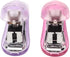 Hand Stapler, 2-Piece Mini Stapler with Pin Puller for Binding Documents (Purple Pink)...