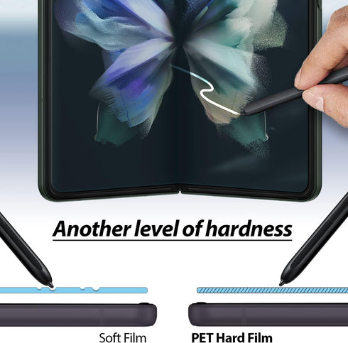 DOME GLASS Whitestone GEN Film Screen Protector for Samsung Galaxy Z Fold 3 (2021) Anti-Bubble HD Clear Hard Coated PET Film Screen Guard...