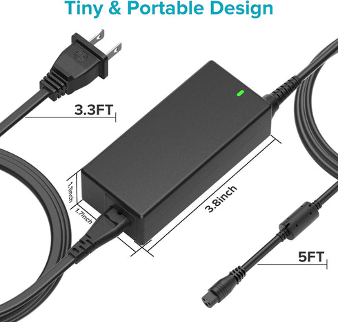 ZOZO Universal Laptop Charger 90W AC Adapter for HP Dell Gateway Toshiba Lenovo Acer ASUS Samsung Sony Ultrabook Chromebook DC Output 12V 16V 18.5...