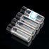 10PCS 4ml Clear Glass Vials with Screw Caps and PE pad, 1 Dram Small Lab Sample Vials with Lids, Leak-Proof Liquid Storage Empty Vial (with Droppe...