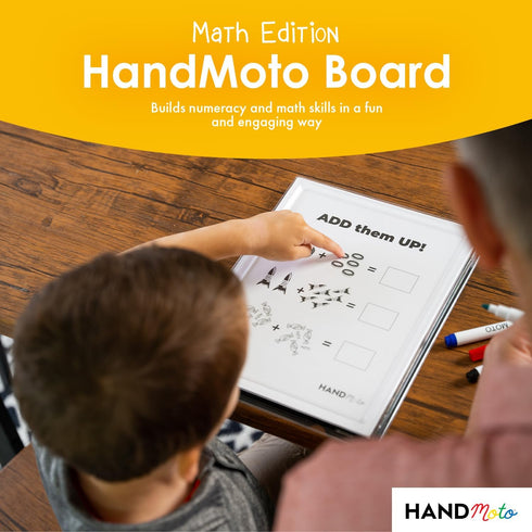 Math Themed Dry Erase White Board for Kids - Use Our Dry Erase Learning Board to Make Learning Fun - Helps Foster Numerancy & Mathematical Skills ...