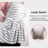 Ferret Sling Carrier - Fleece Small Pet Carrier Bag Soft Breathable Hands Free Shoulder Front Chest Apron Bonding Pouch Accompany Carrier for Smal...