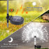 NMM Solar Fireworks Lights, 2 Pack 120 LED Copper Wire Waterproof Outdoor Solar Garden Lights, 2 Lighting Modes Stake Landscape Light for Lawn, Ya...