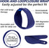 Wisdom Teeth Ice Pack Head Wrap, Face Ice Pack for Jaw Oral Surgery Pain Relief for TMJ, Teeth Removed, 4 Cold Therapy Gel Packs Reusable, Blue...