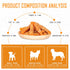 Dog Treats Chicken Jerky Wrapped Sweet Potato, Natural Ingredients w/Taurine, Grain Free Dog Treats, 12.5 oz...